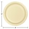 Touch Of Color 9" Ivory Paper Plates 240 PK 47161B - alternate 2
